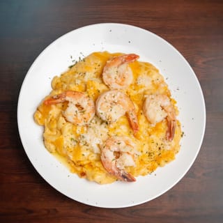 Shrimp Scampi Mac & Cheese